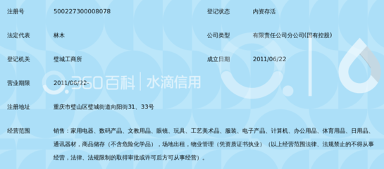 重庆新华书店集团公司璧山资产运营分公司